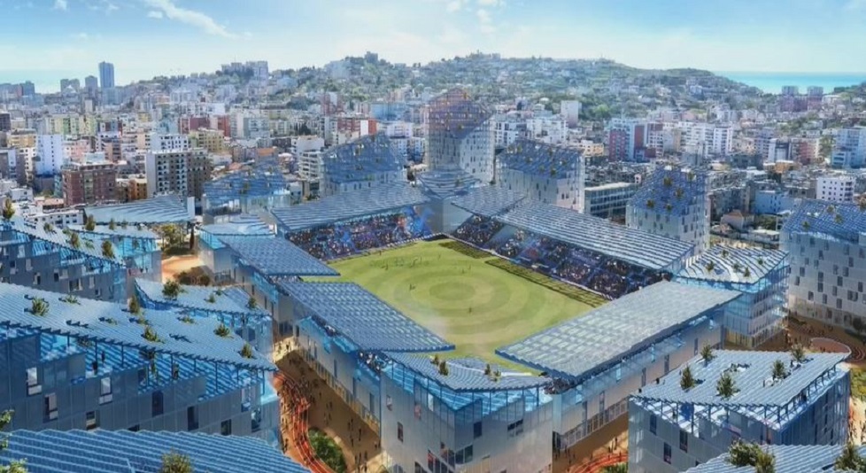 Shpallet projekti fitues i stadiumit te ri te Durresit